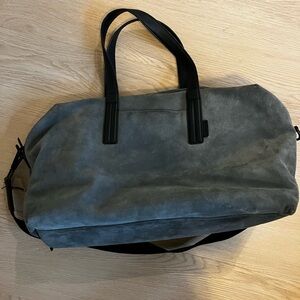 Away Everywhere Grey Suede Bag - original line